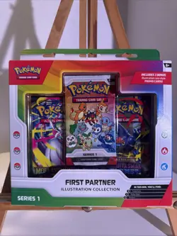 Pokemon TCG First Partner Illustration Collection Series 1 New Sealed - Image 1