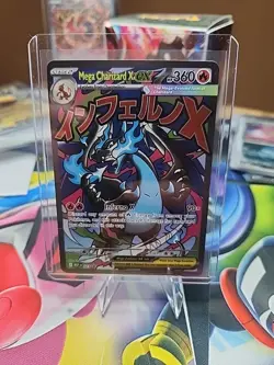 Pokemon Mega Charizard X ex 023 Me: Mega Evolution Promo - Near Mint - Image 1