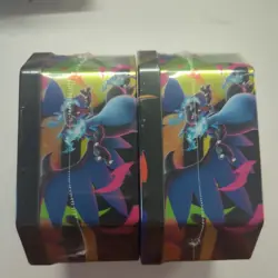 Pokemon TCG Tins Mega Charizard X & Mega Charizard Y Sealed Bundle Free P+P - Image 4