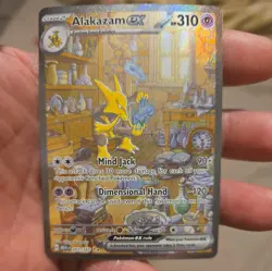 2023 Pokemon SV: Scarlet & Violet 151 #201/165 Alakazam ex SIR - Image 1