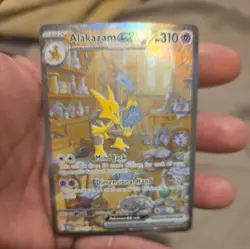 2023 Pokemon SV: Scarlet & Violet 151 #201/165 Alakazam ex SIR - Image 2