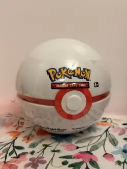 Pokemon Pokeball C23 | New & Factory Sealed Premier White Tin | Fast Shipping ✅ - Image 1