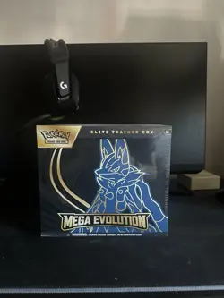 Pokemon TCG Mega Evolution Lucario Elite Trainer Box – Brand New Sealed - Image 1