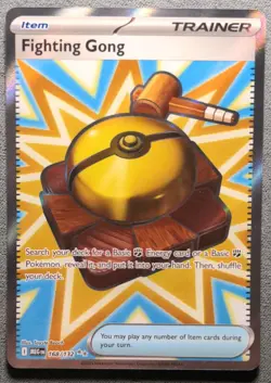 Pokemon English - Mega Evolution - Fighting Gong 168/132 - NM - Image 1