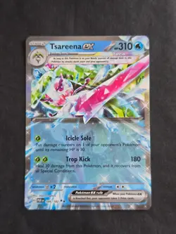 Pokemon TCG - Tsareena EX #146/182 - Paradox Rift - Double Rare - NM/M - Image 1