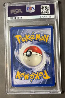 1999 Pokemon Jungle Vaporeon 1st Edition Holo PSA 4 - Image 2