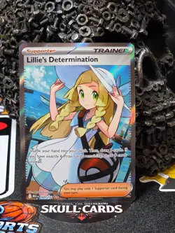 ☠☠ Pokemon Lillie's Determination 169/132 Me01: Mega Evolution Holo - Image 1