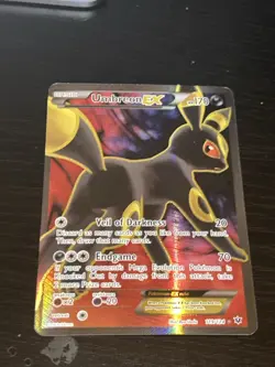 Pokemon Umbreon EX 119/124 Ultra Rare Full Art Holo 170HP Fates Collide - Image 1