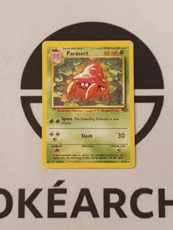 Pokemon Karte Parasek 41/64 Dschungel Set 1999 Jungle Pokemon TCG Parasect - Image 1