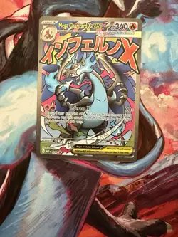Pokemon Mega Charizard x EX 023 promo Near Mint - Image 1