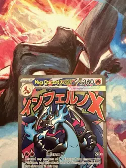 Pokemon Mega Charizard x EX 023 promo Near Mint - Image 4