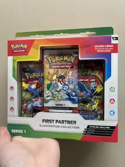 Pokemon First Partner Illustration Collection Box Series 1 Sealed New - Image 1