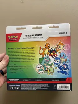 Pokemon First Partner Illustration Collection Box Series 1 Sealed New - Image 3