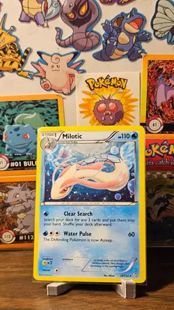 Pokemon TCG Milotic - 28/124 (Cosmos Holo) 028/124 Promo Blister Exclusives - LP - Image 1