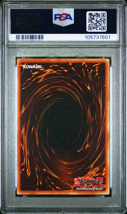 2024 YU-GI-OH! RA03-QUARTER CENTURY BONANZA #EN123 DARK MAGICIAN GIRL PSA 9 - Image 2