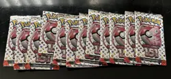 Pokemon Scarlet And Violet 151 Sealed Booster Pack Lot - 12 New Sealed Packs!! - Image 1