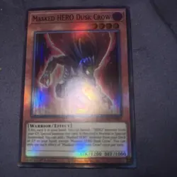 Masked HERO Dusk Crow (Super Rare) MZMU-EN014 - Image 1