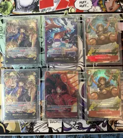 One Piece Monkey.D.Luffy Lot Of 6 - Image 1
