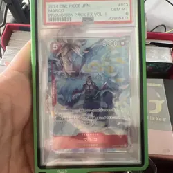 PSA 10 Marco OP03-013 SR Promo Pack Vol.1 ONE PIECE Card Japanese with OP Guard - Image 1