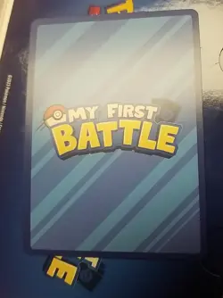POKEMON TCG PIKACHU (BLUE BORDER) CARD MY FIRST BATTLE PIKACHU DECK ENGLISH - Image 2