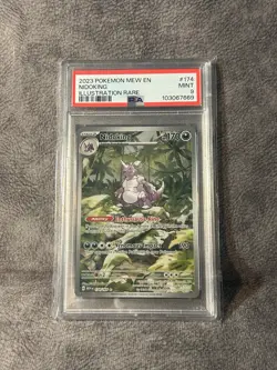 2023 Pokemon Nidoking Scarlet & Violet 151 #174/165 Illustration Rare PSA 9 - Image 1