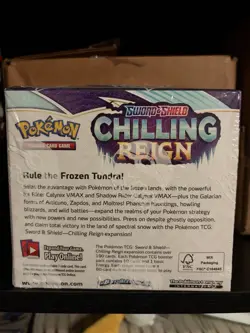 Pokemon TCG Sword Shield Chilling Reign Booster Box *tear* - Image 3