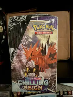 Pokemon TCG Sword Shield Chilling Reign Booster Box *tear* - Image 4