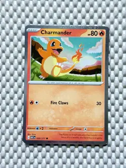 Charmander 020/217 Cosmos Holo Promo ME: Ascended Heroes English NM #45 - Image 1