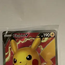 Pokemon Pikachu V Full Art Holo Ultra Rare 170/185 Vivid Voltage Pokemon TCG - Image 2