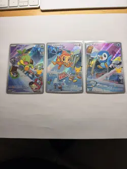 Pokemon TCG First Partner Illustration Collection 30th Anniversary 3 Promos - Image 1