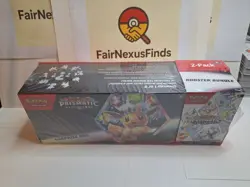 Pokemon Prismatic Evolutions Surprise Box and Booster Bundle, NEW SEALED! - Image 1