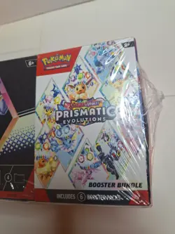 Pokemon Prismatic Evolutions Surprise Box and Booster Bundle, NEW SEALED! - Image 4