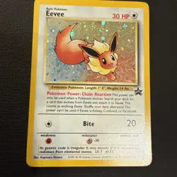 Pokemon - Eevee 11/53 - Wotc - Black Star Promo Holo - Image 1