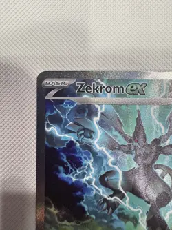 Zekrom EX #166/086 Pokemon SV Black Bolt Special Illustration Rare Holo - Image 3