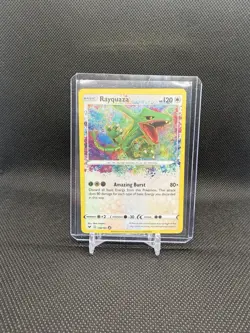 Pokemon TCG Rayquaza Amazing Rare 138/185 Vivid Voltage Mint - Image 1