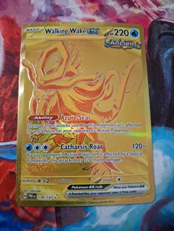 Pokemon TCG Walking Wake EX 178/131 Hyper Rare Holo Prismatic Evolutions - Image 1