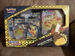 Pokemon TCG Crown Zenith Pikachu VMAX Premium Collection | BRAND NEW - Image 1