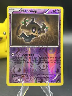 Pokemon TCG Phantump 64/122 Reverse Holo - Image 1