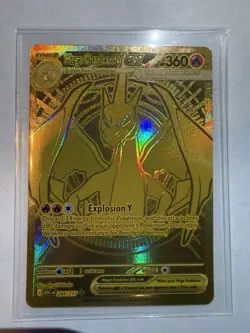 Mega Charizard Y Ex #294/217 - 2026 Pokemon Ascended Heroes - NM !! - Image 1