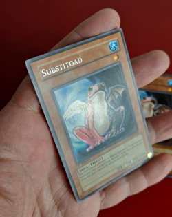 3X Yu-Gi-Oh! Substitoad (LODT-EN028), RARE, 1st EDITION, LP — LIGHTLY PLAYED - Image 3