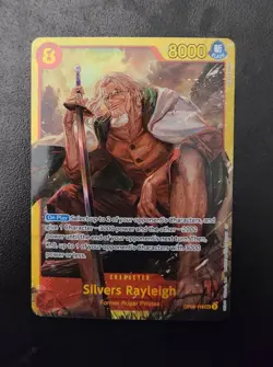 Namco One Piece Silvers Rayleigh OP08-118 Two Legends Secret Rare Foil 8/8000 - Image 1