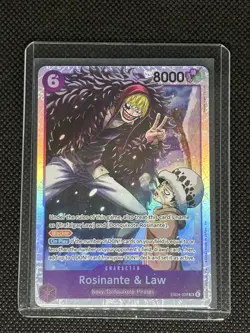 One Piece The Azure Sea’s Seven OP14-EB04 Rosinante & Law EB04-038 SR English- B - Image 3