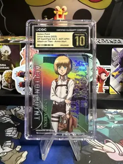 Attack on Titan Armin Arlelt Action Point Foil - UEPR /AOT-AP01 NM - Union Arena - Image 1
