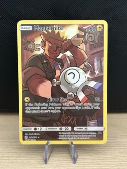 MINT Magnemite 242/236 Sun & Moon Cosmic Eclipse Secret Rare Pokemon Card | NM/M - Image 1