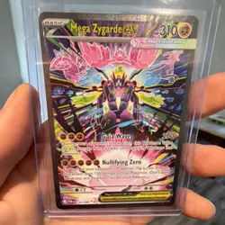 Mega Zygarde EX Holo Pokemon TCG Card 120/088 HP 310 Gaia Wave 200 - Image 1