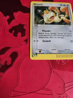 LP Meowth #013 Black Star Promo Holo Pokemon Card TCG - Image 3