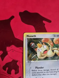 LP Meowth #013 Black Star Promo Holo Pokemon Card TCG - Image 4