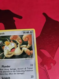 LP Meowth #013 Black Star Promo Holo Pokemon Card TCG - Image 5