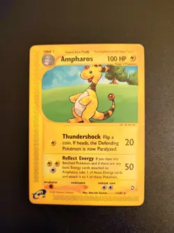 Pokemon Card - Ampharos 1/147 Aquapolis - LP - ENG - Image 1