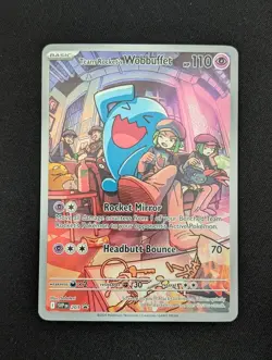 Team Rocket's Wobbuffet Promo SV: Scarlet & Violet Promo Cards 203 NM - Image 1